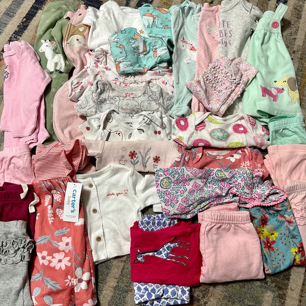 6m baby girls lot !